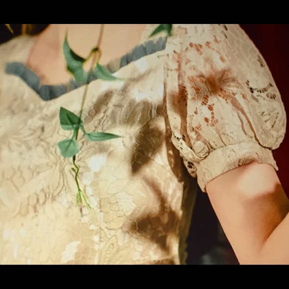 NEW Vintage Elegant Fairytale Lace Style Long Dress - Picture 13 of 14